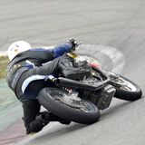 Norbert Dalmühle auf Moto Guzzi